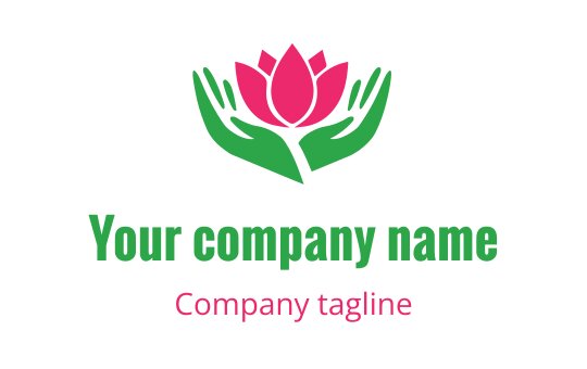 Beauty, wellness logo