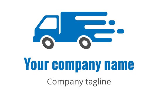 Food delivery logo