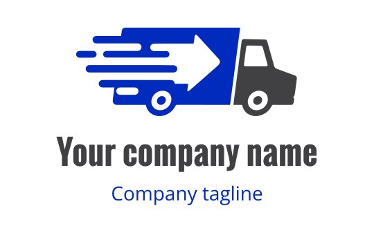 Food delivery logo