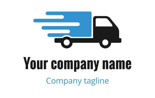 Food delivery logo