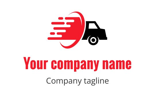 Food delivery logo