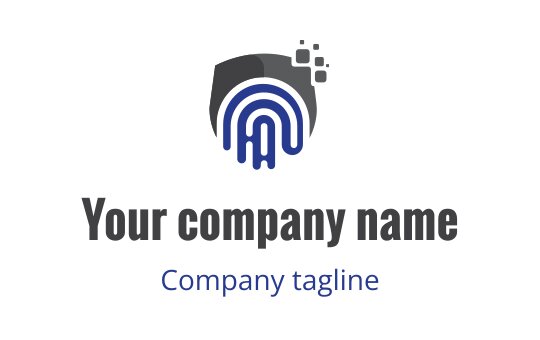 Cyber security logo