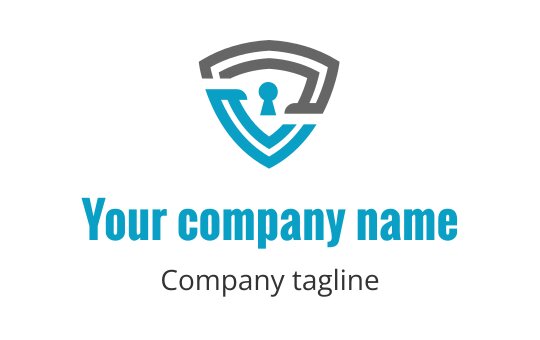 Cyber security logo