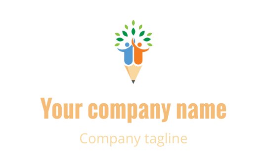 Writing logo