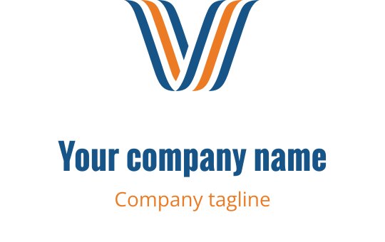 V logo