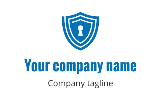 Cyber security logo
