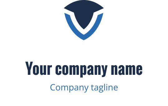 V logo