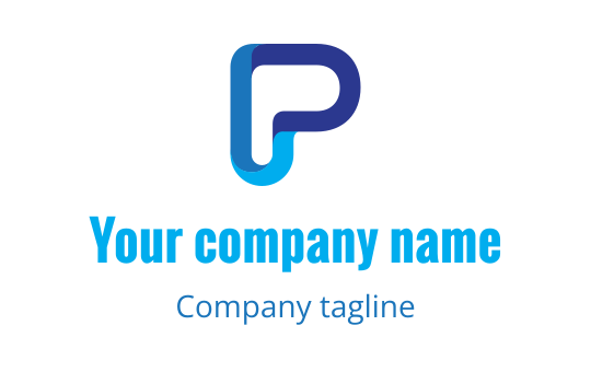 P logo