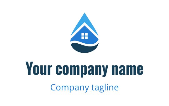 Blue logo